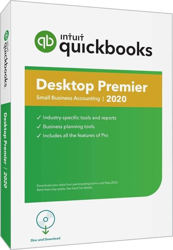 QuickBooks Desktop Pro 2020 2 Users