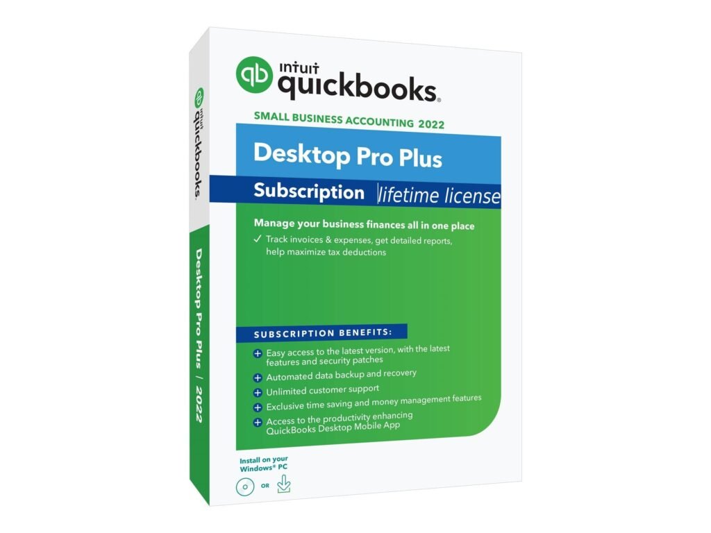 QuickBooks Desktop Pro Plus 2022 2 Users