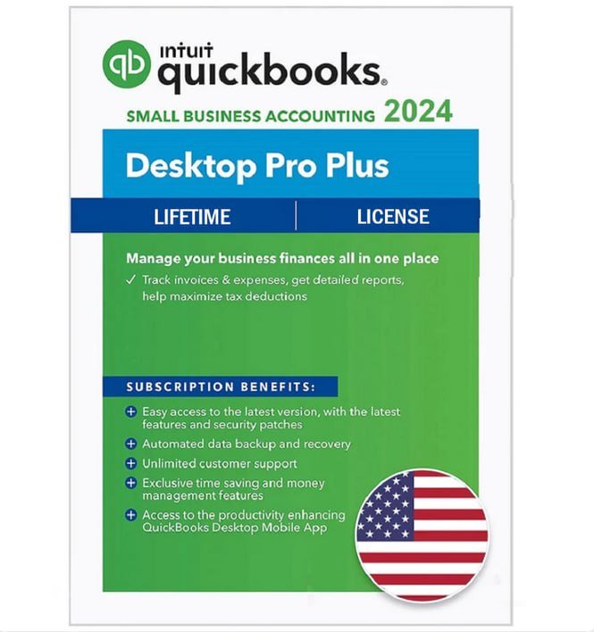 QuickBooks Desktop Pro Plus 2024 2 Users