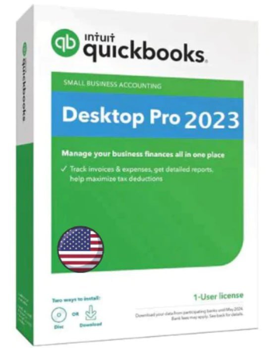 QuickBooks Desktop Pro Plus 2023 2 Users